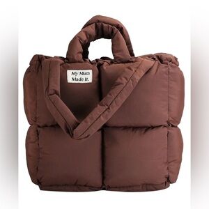 My Mum Made It Puffer Bag